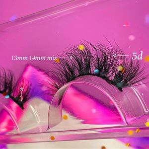 These lashes are all about fun and flair, adding a playful touch to your look.